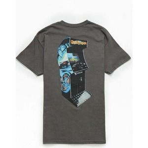 FaZe Clan Game Machine T Shirt Sz Medium Gray Print Short Sleeve Cotton Crewneck